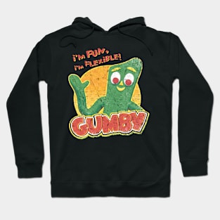 Gumby I'm Fun, i'm Flexible! Hoodie